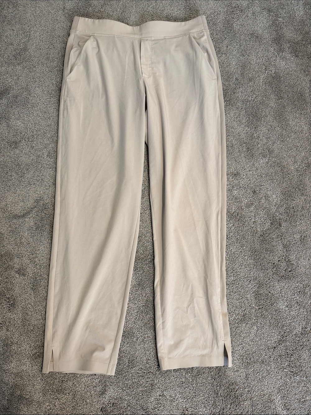 Athleta Light Beige Pull-On Chinos